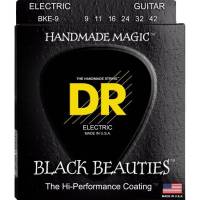 Струни для електрогітари DR BKE-9 Black Beauties Light K3 Coated 9/42