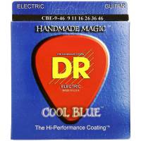 Струны для электрогитары DR CBE-9-46 Cool Blue Light Heavy Coated 9/46
