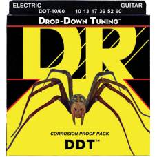 Струны для электрогитары DR DDT-10/60 Drop-Down Tuning Nickel Plated Heavy 10/60