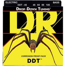 Струны для бас-гитары DR DDT-45 Drop-Down Tuning Medium 45/105
