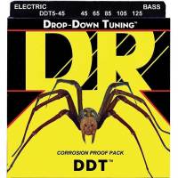 Струны для бас-гитары DR DDT5-45 Drop-Down Tuning Medium 5-Strings 45/125