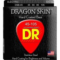 Струны для бас-гитары DR DSB-45 Dragon Coated Medium 4-String 45/105