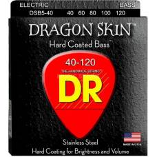 Струны для бас-гитары DR DSB5-40 Dragon Coated Light 5-String 40/120