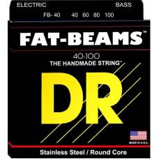 Струны для бас-гитары DR FB-40 Fat Beams Light 40/100