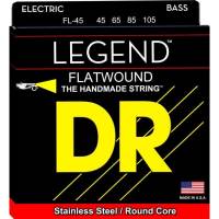 Струны для бас-гитары DR FL-45 Legend Flatwound Medium 45/105
