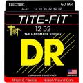 Струны для электрогитары DR JZ-12 Tite-Fit Nickel Plated Jazz 12/52