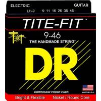 Струни для електрогітари DR LH-9 Tite-Fit Nickel Plated Lite-n-Heavy 9/46