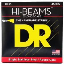Струны для бас-гитары DR Strings HI-BEAM Bass - Medium - Long Scale (45-105)