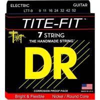 Струны для электрогитары DR LT7-9 Tite-Fit Nickel Plated Light 7 Strings 9/52