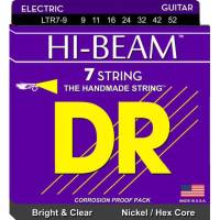 Струны для электрогитары DR LTR7-9 Hi-Beam Nickel Plated Hex Core Light 7 Strings 9/52