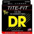 Струны для электрогитары DR MEH-13 Tite-Fit Nickel Plated Mega Heavy 13/56