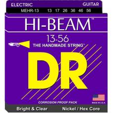 Струны для электрогитары DR MEHR-13 Hi-Beam Nickel Plated Hex Core Mega Heavy 13/56