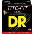 Струны для электрогитары DR MH-10 Tite-Fit Nickel Plated Medium-Heavy 10/50