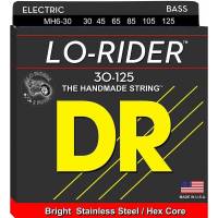 Струни для бас-гітари DR MH6-30 Lo-Rider Stainless Steel Medium 6-String 30/125