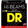 Струни для бас-гітари DR MR5-45 Hi-Beam Stainless Steel 5 String Medium 45/125