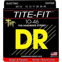 Струны для электрогитары DR MT-10 Tite-Fit Nickel Plated Medium-Tite 10/46