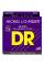 Струны для бас-гитары DR NMLH-45 Lo-Rider Nickel Wound Med/Light 45-100