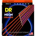 Струни для акустичної гітари DR NOA-12 Hi-Def Neon Orange K3 Coated Medium 12/54