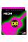 Струны для акустической гитары DR NPA-10 Hi-Def Neon Pink K3 Coated Extra Light 10/48