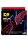 Струны для бас-гитары DR NRB5-45 Hi-Def Neon Red K3 Coated Medium 5 Strings 45/125
