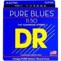 Струны для электрогитары DR PHR-11 Pure Blues Pure Nickel Heavy 11/50