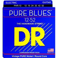 Струни для електрогітари DR PHR-12 Pure Blues Pure Nickel Extra Heavy 12/52