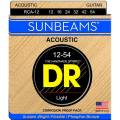Струны для акустической гитары DR RCA-12 Sunbeams Phosphor Bronze Light 12/54