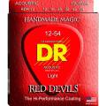 Струны для акустической гитары DR RDA-12 Red Devils Phosphor Bronze Light 12/54