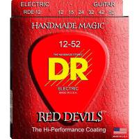 Струни для електрогітари DR RDE-12 Red Devils Extra Heavy Coated 12/52