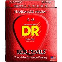 Струни для електрогітари DR RDE-9/46 Red Devils Light Heavy Coated 9/46