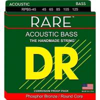Струни для акустичної бас-гітари DR RPB5-45 Rare Phosphor Bronze 5 String Medium 45/125