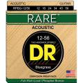 Струни для акустичної гітари DR RPBG-12/56 Rare Phosphor Bronze Bluegrass 12/56