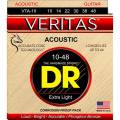 Струны для акустической гитары DR VTA-10 Veritas Phosphor Bronze Extra Light 10/48