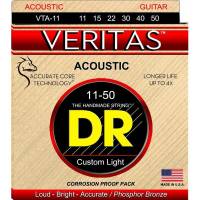 Струны для акустической гитары DR VTA-11 Veritas Phosphor Bronze Custom Light 11/50