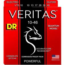 Струны для электрогитары DR VTE-10 Veritas Quantum Nickel 10/46