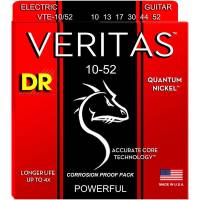 Струны для электрогитары DR VTE-10/52 Veritas Quantum Nickel 10/52