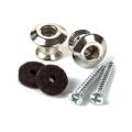 Стреплоки для ремня DUNLOP STRAPLOK DUAL DESIGN STRAP BUTTON SET - NICKEL