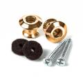 Стреплоки для ремня DUNLOP STRAPLOK DUAL DESIGN STRAP BUTTON SET - GOLD