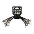 Кабель инструментальный Dunlop 3PDCP06 MXR Patch Cable 0.15m (6in) (Right Angle) (3 шт.)