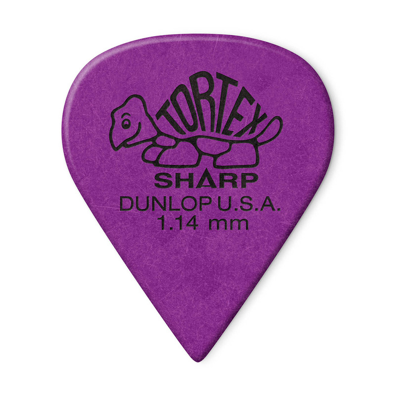 Медиаторы Dunlop 412P1.14 Tortex Sharp Player's Pack 1.14 mm (12 шт.)