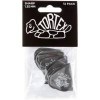 Медіатори Dunlop 412P1.35 Tortex Sharp Player's Pack 1.35 mm (12 шт.)