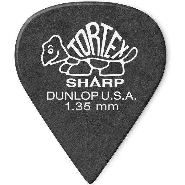 Медиаторы Dunlop 412P1.35 Tortex Sharp Player's Pack 1.35 mm (12 шт.)