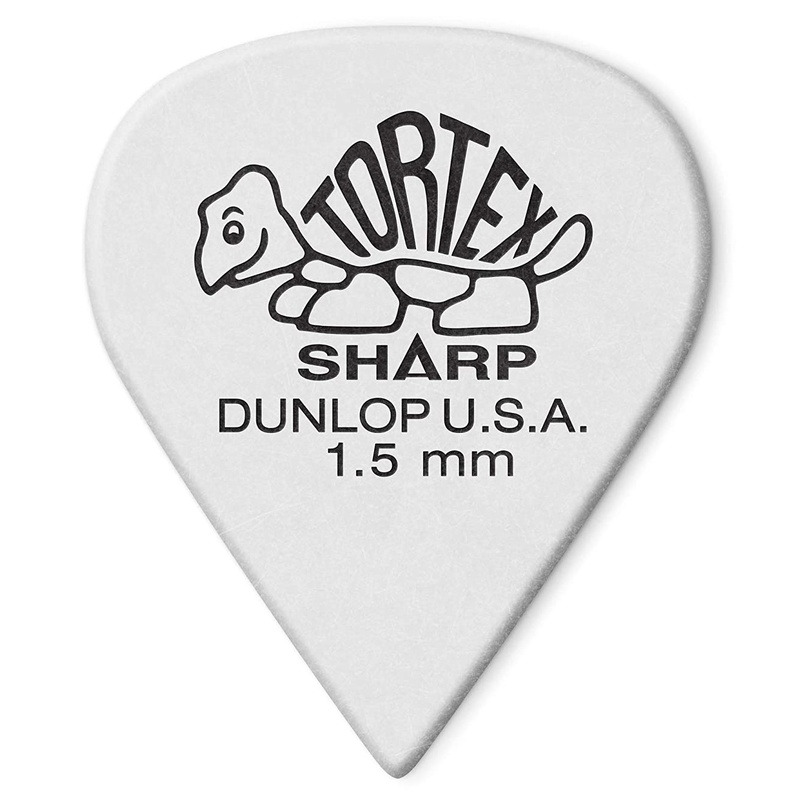 Медіатори Dunlop 412P1.5 Tortex Sharp Player's Pack 1.5 mm (12 шт.)