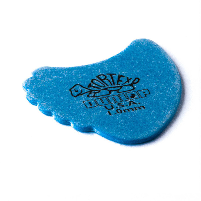 Медіатор Dunlop 4141-1.0 Tortex Fin Pick 1.0 mm (1 шт.)