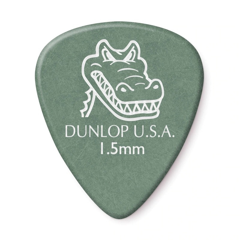 Медиаторы Dunlop 417P1.5 Gator Grip Player's Pack 1.50 mm (12 шт.)