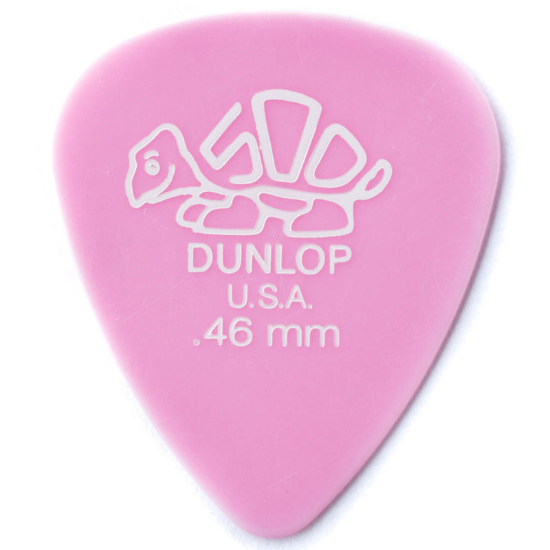 Медіатори Dunlop 41P.46 Delrin 500 Standard Plectrum Player's Pack 0.46 mm (12 шт.)