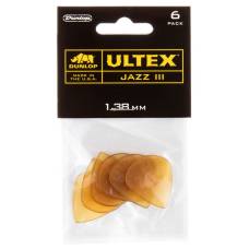 Медиаторы Dunlop 427P1.38 Ultex Jazz III Player's Pack 1.38 mm (6 шт.)