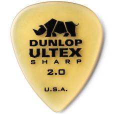 Медиатор Dunlop 4330 Ultex Sharp Guitar Pick 2.0 mm (1 шт.)