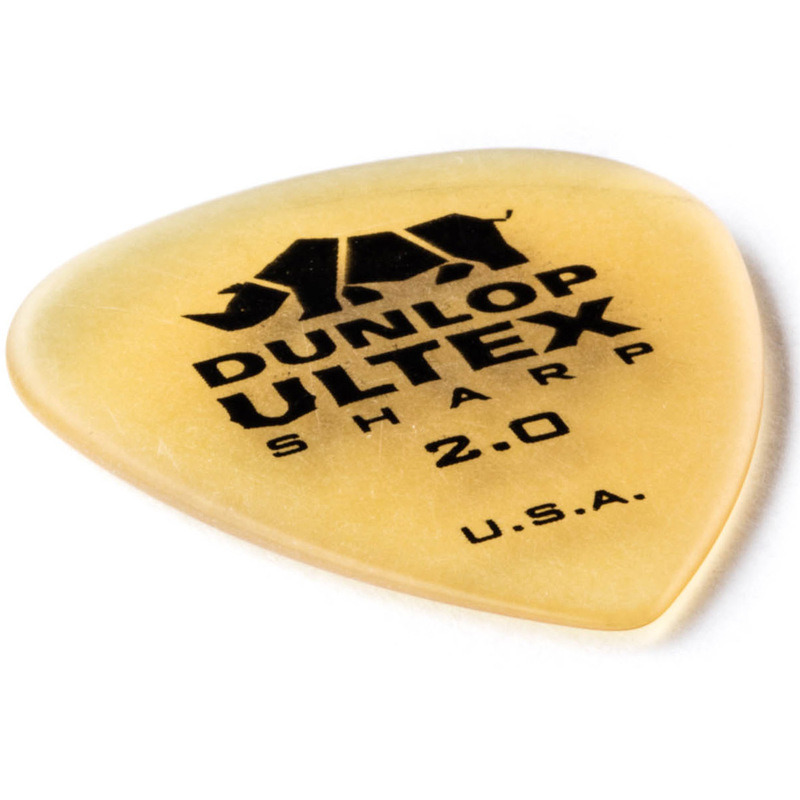 Медіатор Dunlop 4330 Ultex Sharp Guitar Pick 2.0 mm (1 шт.)
