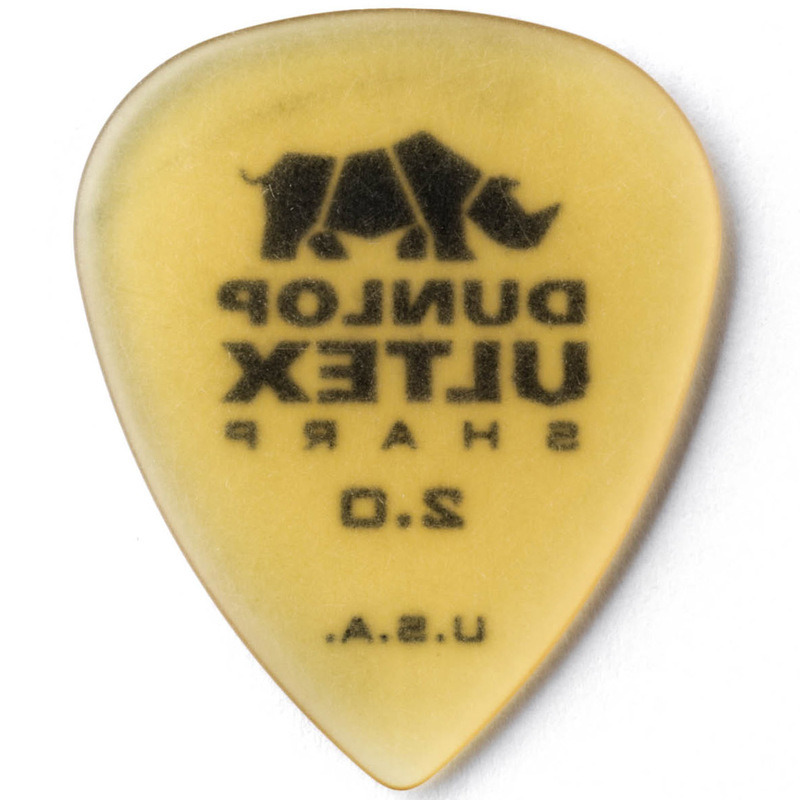 Медіатор Dunlop 4330 Ultex Sharp Guitar Pick 2.0 mm (1 шт.)
